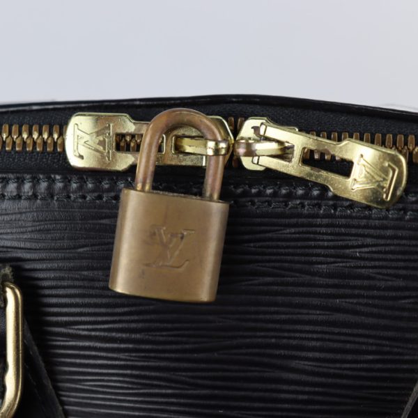 2222081002002 8 Louis Vuitton Alma PM Handbag Leather Noir Black