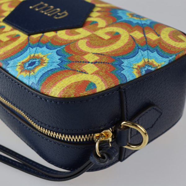 2222123007204 7 Gucci GG Kaleidoscope Shoulder Bag Navy Yellow