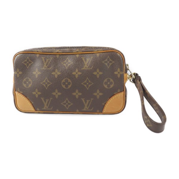 2223101001042 3 Louis Vuitton Marly Dragonne PM Bag Brown