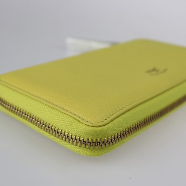 2223123001211 6 Gucci Bamboo Long Wallet Leather Yellow