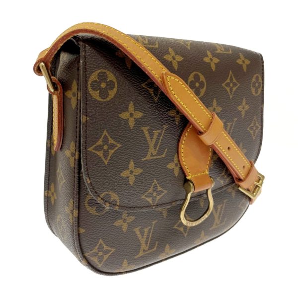 222336 2 LOUIS VUITTON Monogram PVC Saint Cloud PM Shoulder Bag Brown