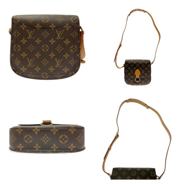 222336 4 LOUIS VUITTON Monogram PVC Saint Cloud PM Shoulder Bag Brown