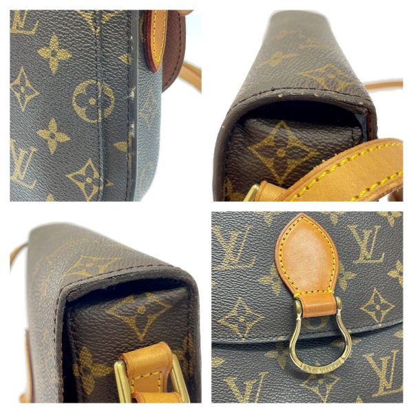 222336 6 LOUIS VUITTON Monogram PVC Saint Cloud PM Shoulder Bag Brown