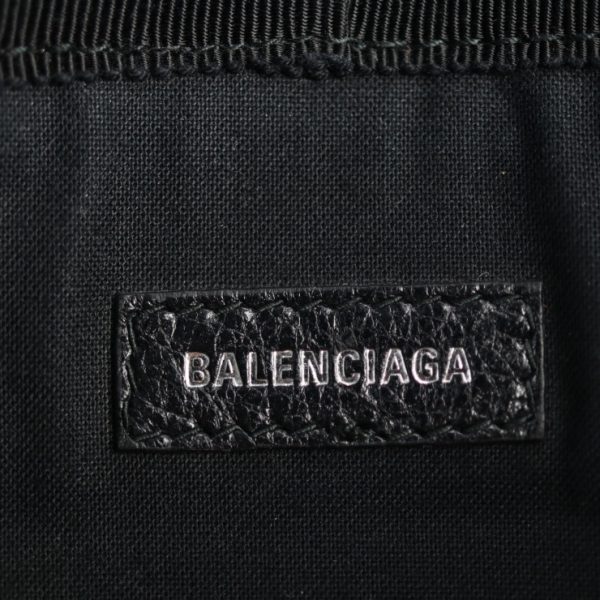 2224043010125 8 Balenciaga Explorer Leather Messenger Bag Navy