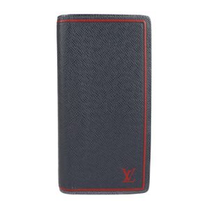 2225023001253 1 Louis Vuitton Porte Carte de Visite Taiga Wallet Black