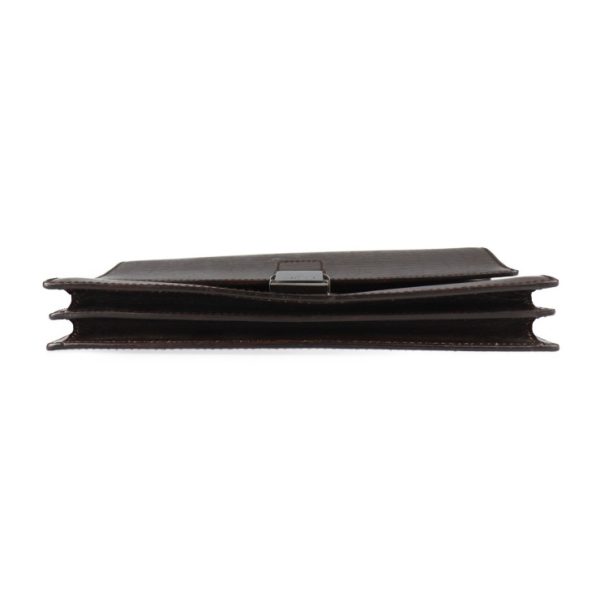 2226093008151 4 GUCCI Clutch Bag Leather Brown