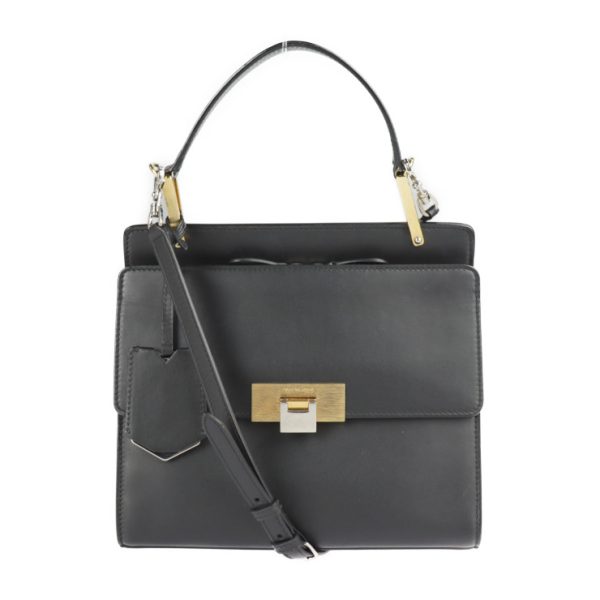 2226103010226 1 Balenciaga Ludis Leather Handbag Black