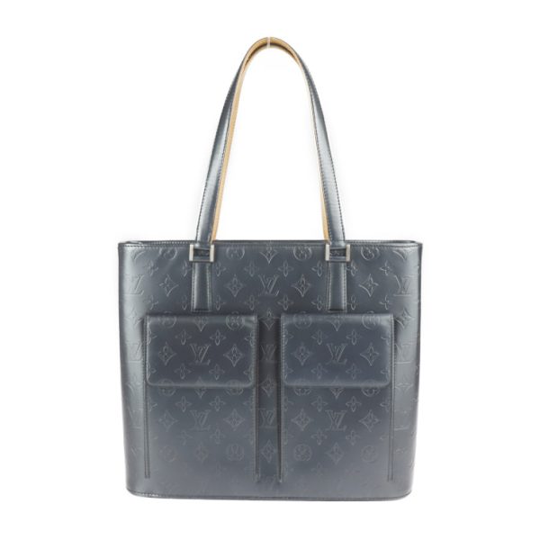 2226103010232 1 Louis Vuitton Wilwood Tote Bag Matte Blue