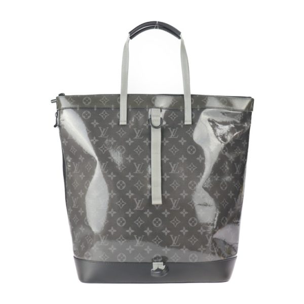 2226123007231 1 Louis Vuitton Eclipse Glaze Rucksack Gray Black