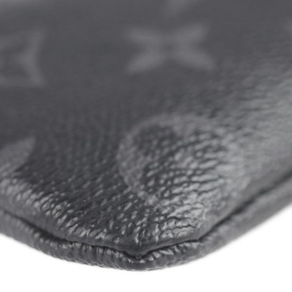 2227013007228 5 Louis Vuitton Fragment Hiroshi Fujiwara Collaboration Monogram Eclipse Pouch Black