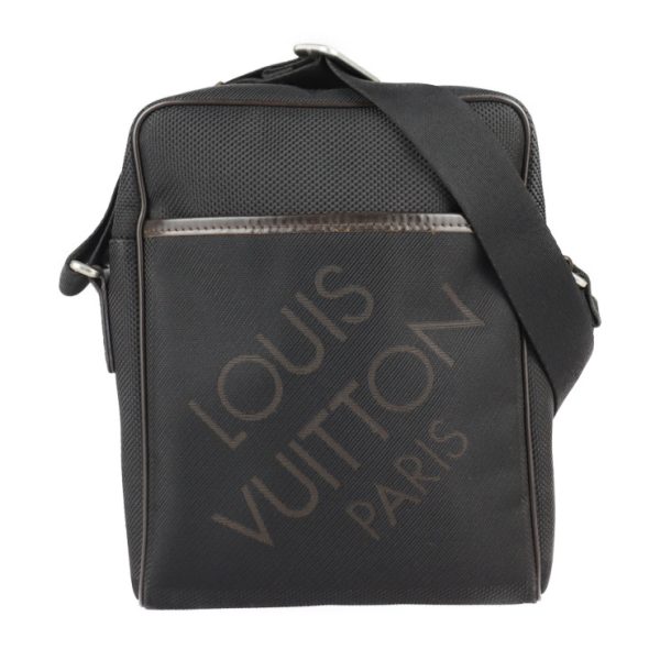 2227013007236 1 Louis Vuitton Citadin Nm Damier Jean Canvas Messenger Bag Noir