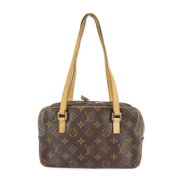 2227013007237 3 Louis Vuitton Cite Mm Monogram Canvas Shoulder Bag Brown