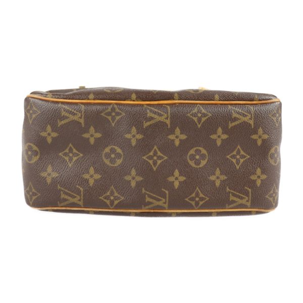 2227013007237 4 Louis Vuitton Cite Mm Monogram Canvas Shoulder Bag Brown