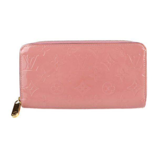 2227023008258 1 Louis Vuitton Zippy Wallet Vernis Rose Blush Pink