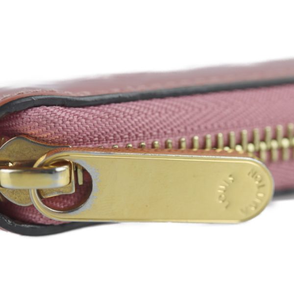 2227023008258 7 Louis Vuitton Zippy Wallet Vernis Rose Blush Pink