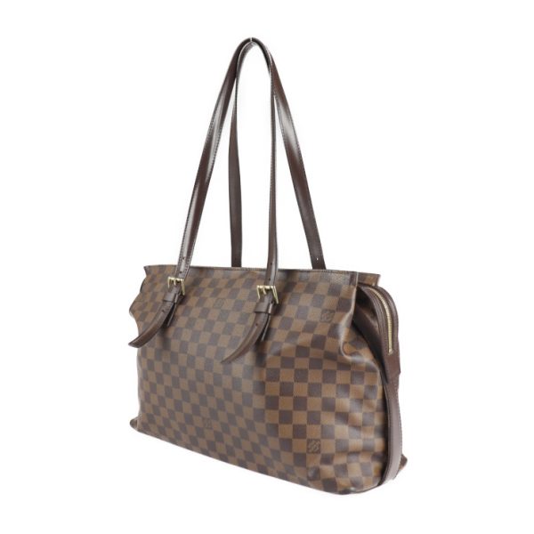 2227061001083 2 Louis Vuitton Shoulder Bag Damier Canvas Brown