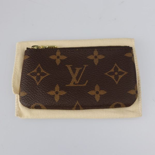 2228113007230 9 Louis Vuitton Pochette Cleat Coin Case Brown