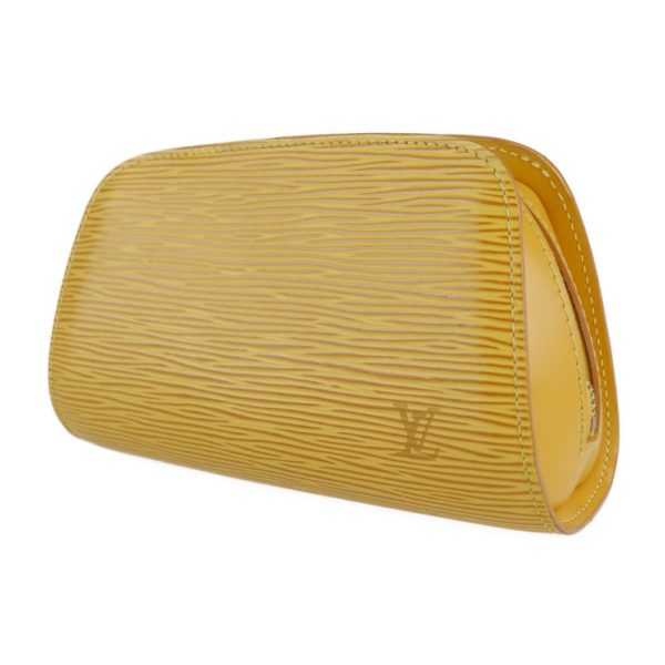 2230013008270 2 Louis Vuitton Dauphine Pm Epi Leather Cosmetic Pouch Yellow