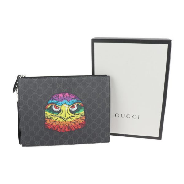 2230013008283 9 GUCCI GG Supreme GG Supreme Canvas Black Gray Multicolor