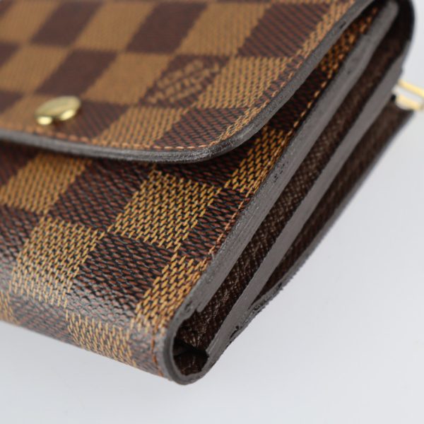 2230093001205 5 Louis Vuitton Portefeuil Tri fold Wallet Brown