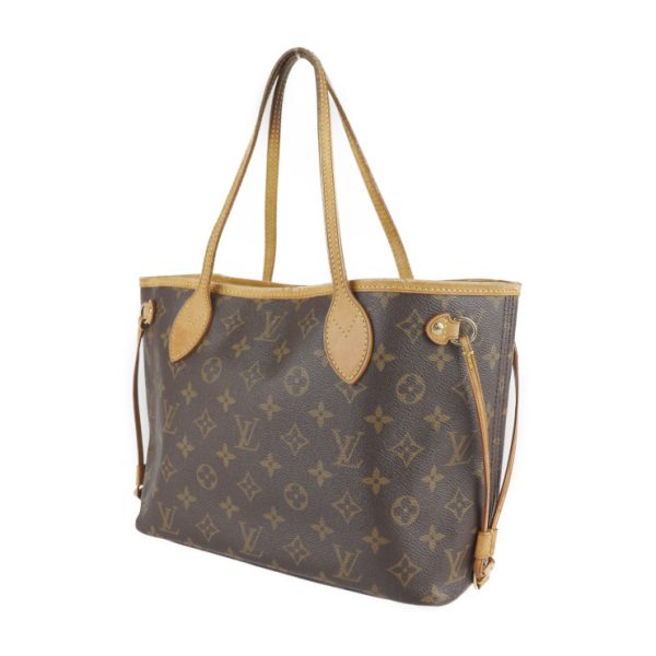 2231013007320 2 Louis Vuitton Neverfull Pm Monogram Canvas Tote Brown