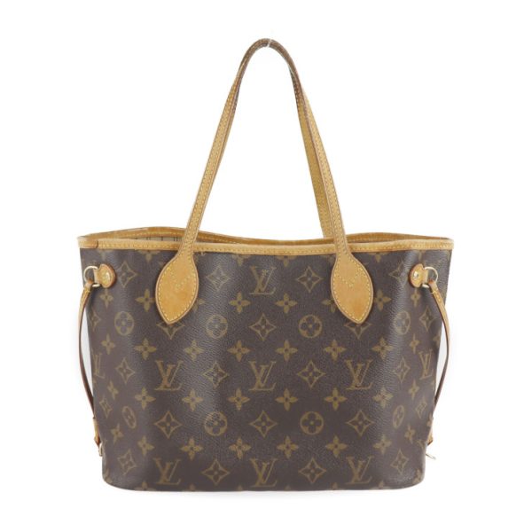 2231013007320 3 Louis Vuitton Neverfull Pm Monogram Canvas Tote Brown