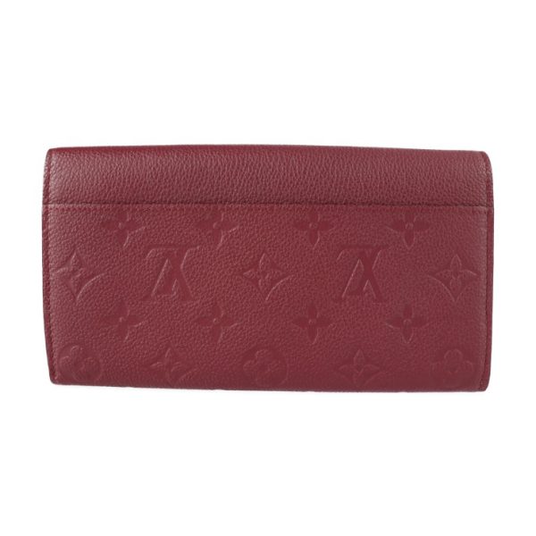 2231103007275 3 Louis Vuitton Portefeuille Long Wallet Raisin Wine