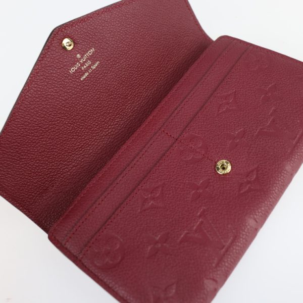 2231103007275 5 Louis Vuitton Portefeuille Long Wallet Raisin Wine