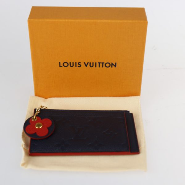 2231103007276 9 Louis Vuitton Cult Zip Coin Case Marine Rouge Navy