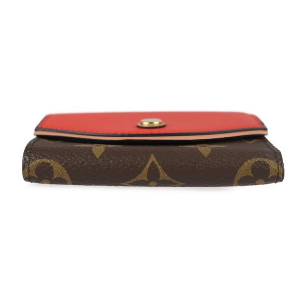 2231103007277 4 Louis Vuitton Portefeuil Wallet Brown Red Beige