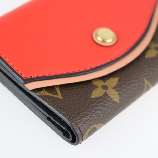 2231103007277 5 Louis Vuitton Portefeuil Wallet Brown Red Beige