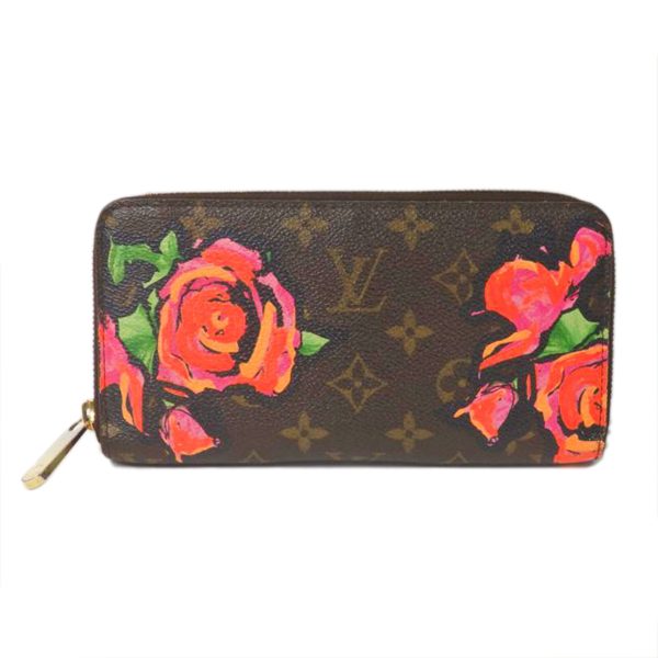 22312 1 Louis Vuitton Zippy Wallet Bag Monogram Rose