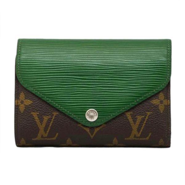 22326 1 Louis Vuitton Portefeuil Marly Compact Wallet Brown