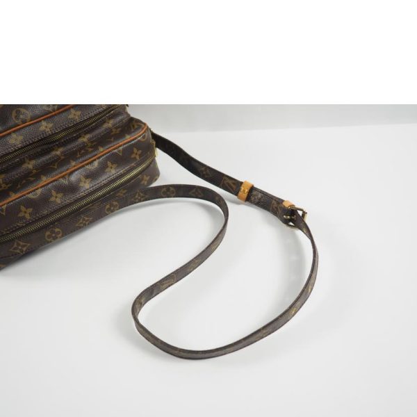 22345 3 Louis Vuitton Nile Shoulder Bag Monogram Brown