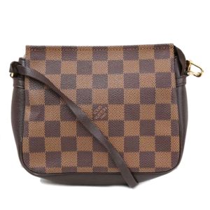 22354 1 Gucci GG Supreme Shoulder Bag Canvas Brown