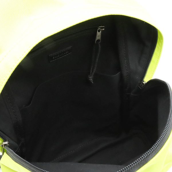 22360607 4 Balenciaga Explorer Backpack Nylon Canvas Neon Yellow Black