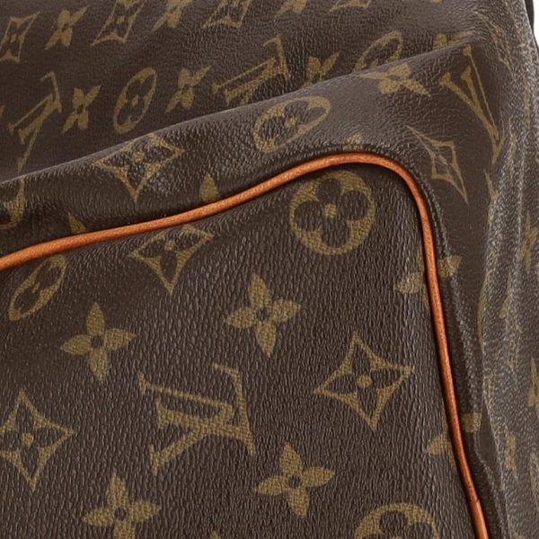 22361 9 Louis Vuitton Old Speedy 35 Monogram Handbag Brown