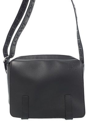 2240175650015 Celine C Macadam Pattern Canvas Shoulder Bag Black