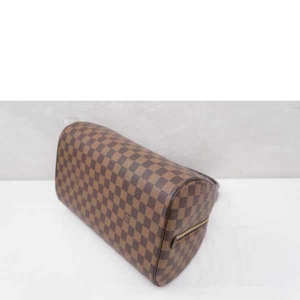 22408 4 Louis Vuitton Ribera Damier Satchel Bag Brown