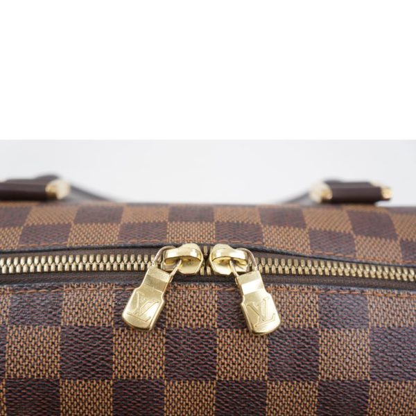 22408 6 Louis Vuitton Ribera Damier Satchel Bag Brown