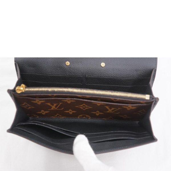 22491 5 Louis Vuitton Portefeuille Pallas Wallet Monogram Noir