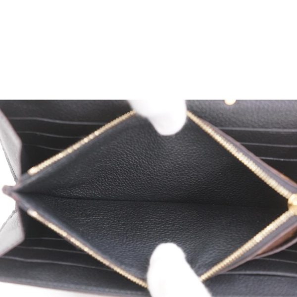 22491 6 Louis Vuitton Portefeuille Pallas Wallet Monogram Noir