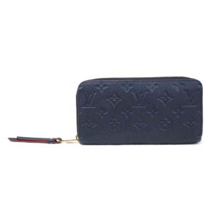 22507 1 Louis Vuitton Pochette Portomone Long Wallet Epi Leather Black