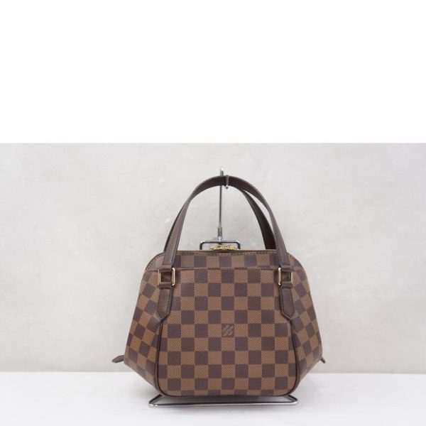 22682 2 Louis Vuitton Belem Damier Tote Bag Brown