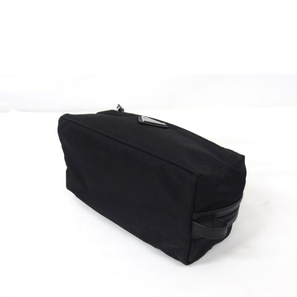 22682 3 Prada Cosmetic Pouch Nylon Black