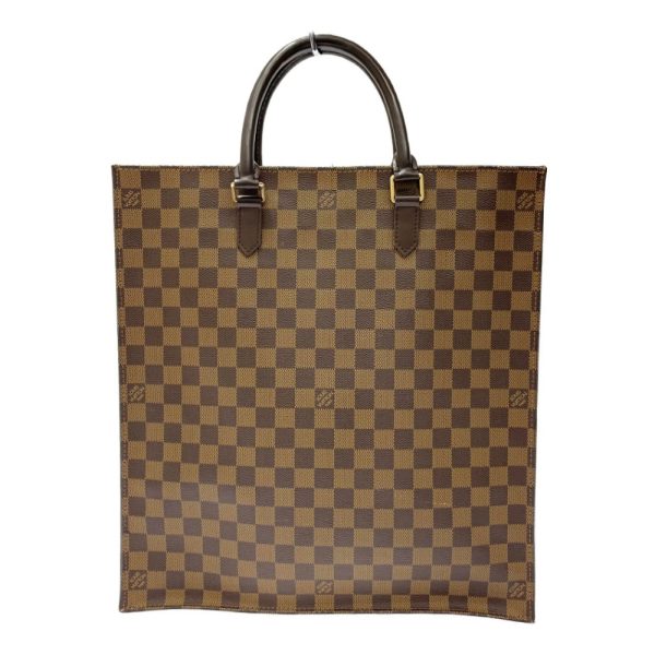 226840 1 LOUIS VUITTON Damier PVC Sac Pla Tote Bag Brown