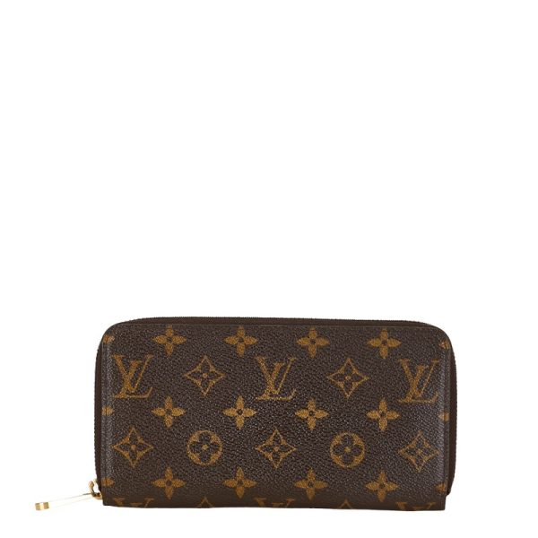 227 53638 1 Louis Vuitton Zippy Wallet Round Zipper Long Wallet M60017 Brown