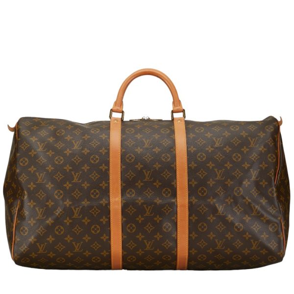 227 53640 1 Louis Vuitton Monogram Keepall 60 M41422 Brown