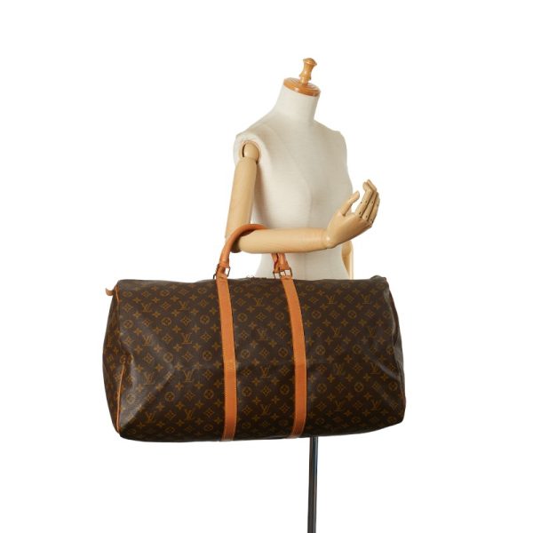 227 53640 10 Louis Vuitton Monogram Keepall 60 M41422 Brown