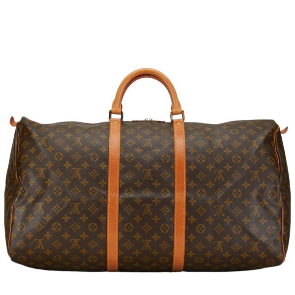 227 53640 3 Louis Vuitton Monogram Keepall 60 M41422 Brown